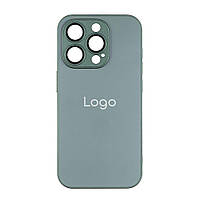 Чохол AG-Glass Matte Camera Lens with Magsafe для Iphone 12 Колір Cangling Green