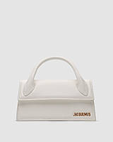 Jacquemus Le Chiquito Long White Leather Top 22 х 11 х 6 см