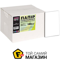 Папір Newtone 180 г/м?, 10x15 см, 500 л. глянсовий (G180.F500N) 10 x 15 см 500 фотопапірів для струменевих