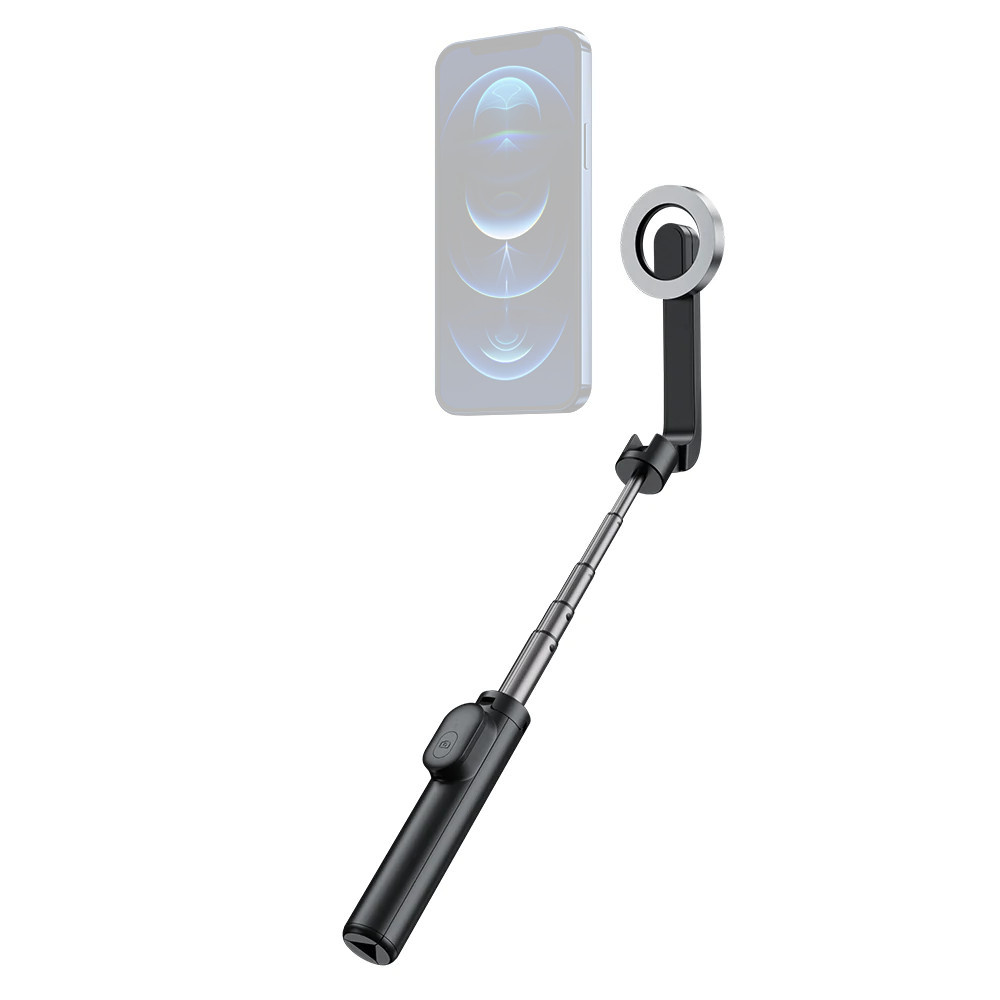 Монопод для iPhone MagSafe штатив 69 см пульт TELESIN WS-22005, фото 1