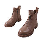 Черевики жіночі Farinni капучіно натуральна шкіра, 38, фото 5