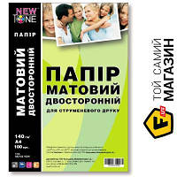 Бумага Newtone 140 г/м?, А4, 100л. матовая двусторонняя (MD140.100N) А4 (297 x 210 мм) 100 фотобумага для