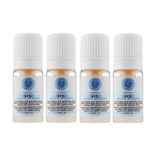 Відлущувальна сироватка для відновлення й освітлення шкіри Tebiskin GLY-C, 4*5 мл, фото 1