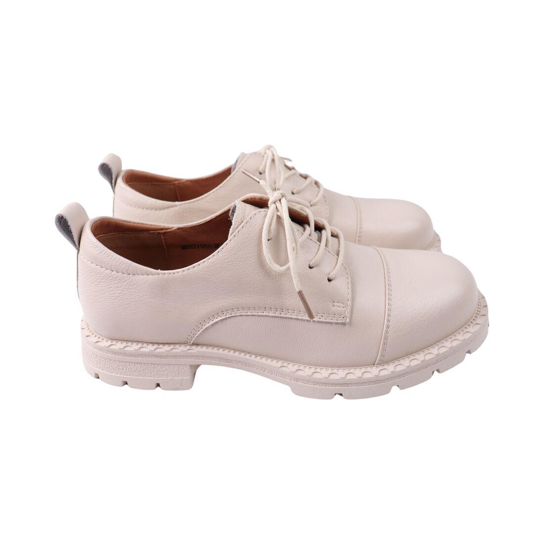 Туфлі жіночі Farinni бежеві натуральна шкіра, 42, фото 1