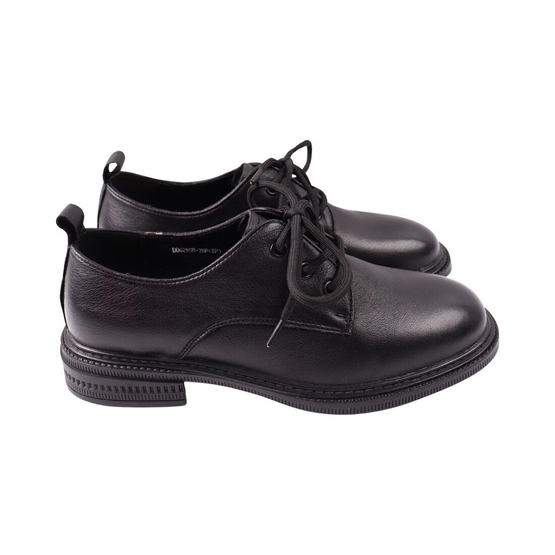 Туфлі жіночі Farinni чорні натуральна шкіра, 36, фото 1