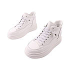 Черевики жіночі Farinni білі натуральна шкіра, 39, фото 5