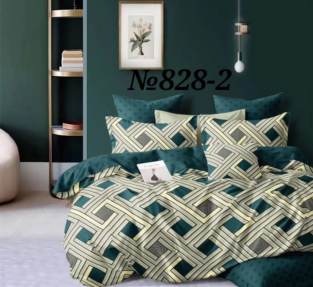 Постільна білизна, бязь GOLD, євро комплект, абстракція компаньйон, фото 1