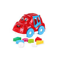 Детский развивающий сортер Автомобиль ТехноК 5927TXK Красный ZR, код: 7669196