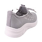 Кросівки жіночі Fashion сірі текстиль, 40, фото 4