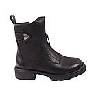 Черевики жіночі Oeego чорні натуральна шкіра, 36, фото 3