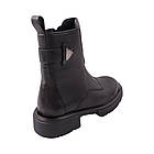 Черевики жіночі Oeego чорні натуральна шкіра, 36, фото 4