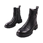 Черевики жіночі Oeego чорні натуральна шкіра, 36, фото 5