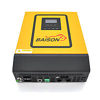 Гібридний інвертор BAISON PS-PLUS-3KV, 3000W, 24V, ток заряда 0-30A, 170-280V, MPPT (50А, 30-40 Vdc)