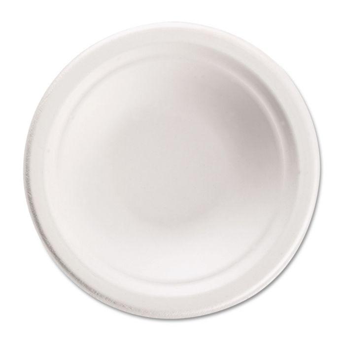 Тарілка супова Chinet кругла паперова біла 450 мл 125 шт. уп (76201) SC, код: 2676133
