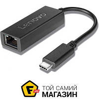 Сетевая карта Ethernet Lenovo USB-C to Ethernet Adapter (4X90S91831)