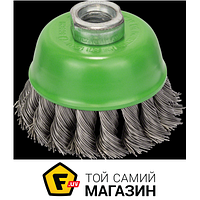 Щетка 75 для Bosch ЧАШЕЧНАЯ ЩЕТКА M14 0.5 Х 75ММ ПУЧКИ INOX 125 (2608622060)