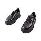 Туфлі жіночі Phany чорні натуральна шкіра, 41, фото 5