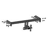 Фаркоп знімний під американський квадрат - Nissan Almera N16 Седан 2000-2006, фото 6