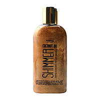 Кокосовое масло для загара Top Beauty с Шиммером 200 мл SN, код: 7686567