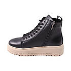 Черевики жіночі Secret чорні натуральна шкіра, 37, фото 2