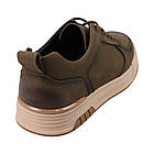 Кеди чоловічі Berisstini зелені натуральний нубук, 42, фото 4