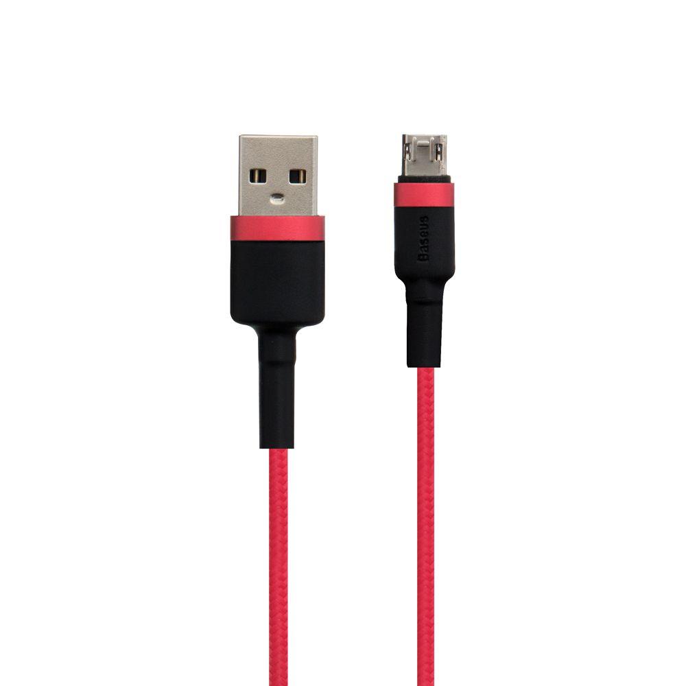 Кабель USB Baseus USB to Micro 2.4A CAMKLF-B Колір Червоний, 09