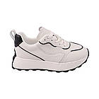 Кросівки жіночі Sorte Lady молочні натуральна шкіра, 40, фото 3