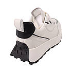 Кросівки жіночі Sorte Lady молочні натуральна шкіра, 40, фото 4