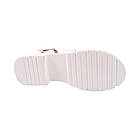 Босоніжки жіночі Farinni білі натуральна шкіра, 38, фото 6