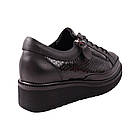 Туфлі жіночі Kesim чорні натуральна шкіра, 38, фото 4