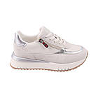 Кросівки жіночі Sorte Lady молочні натуральна шкіра, 36, фото 3