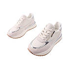 Кросівки жіночі Sorte Lady молочні натуральна шкіра, 36, фото 5