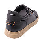 Кеди чоловічі Konors чорні натуральна шкіра, 43, фото 4