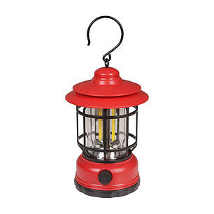 Ліхтар туристичний переносний червоний, фото 1