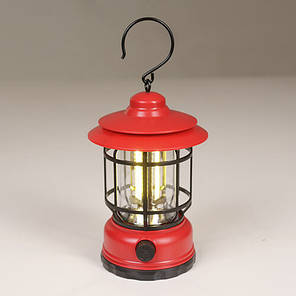 Ліхтар туристичний переносний червоний, фото 2