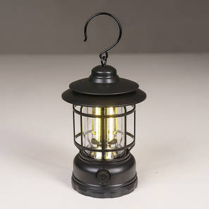 Ліхтар туристичний переносний чорний, фото 2