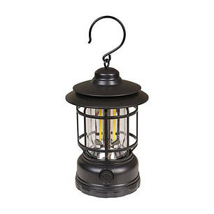 Ліхтар туристичний переносний чорний, фото 1