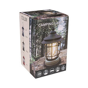 Ліхтар туристичний переносний чорний, фото 3