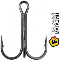 Крючок для рыбалки Mikado Крючок-тройник Mikado Sensual Treble Hook №12 10шт. (black nickel) (HS11030-12B)