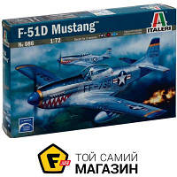 Модель 1:72 самолеты - Italeri - P-51D Mustang (IT0086) пластмасса