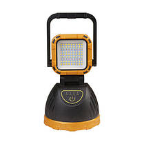 Ліхтар туристичний переносний із сонячною панеллю помаранчевий, фото 2