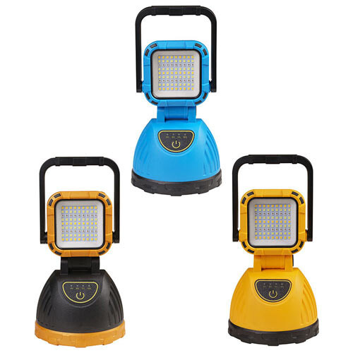 Ліхтар туристичний переносний із сонячною панеллю