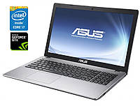 Игровой ноутбук Asus X550V / 15.6" (1366x768) TN / Intel Core i7-6700HQ (4 (8) ядра по 2.6 - 3.5 GHz) / 16 GB