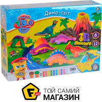 Danko Toys Тесто для лепки "Master-Do: Дино-мир", украинский (TMD-10-04U)