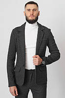 Пиджак мужской темно-серого цвета р.2XL 179020M