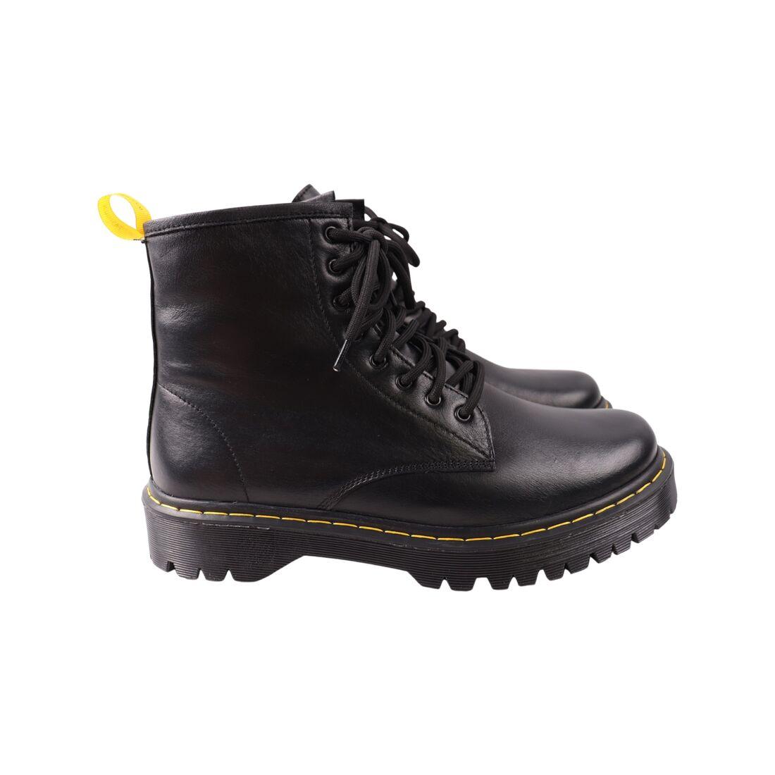 Черевики чоловічі Vadrus чорні натуральна шкіра, 42, фото 1