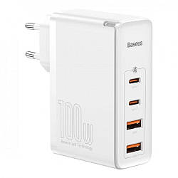 Мережевий зарядний пристрій Baseus GaN2 Pro Quick Charger 2C+2U 100 W CCGAN2P-L