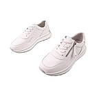 Кросівки жіночі Renzoni білі натуральна шкіра, 39, фото 5