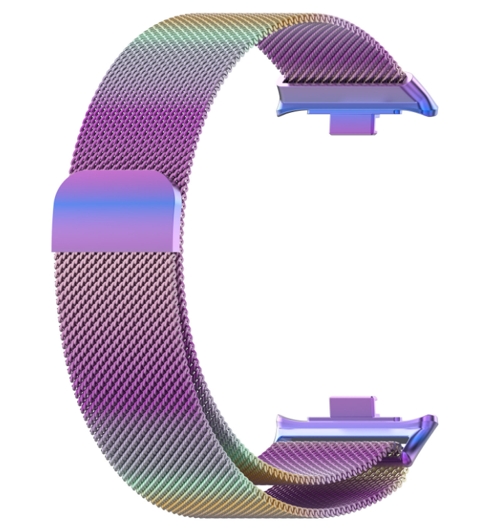 Ремінець CDK для Xiaomi Mi Smart Band 9 Pro | Metal Milanese Loop Magnetic (017123) (chameleon)