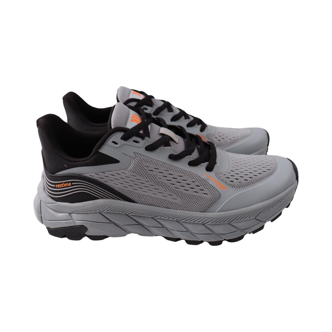 Кросівки чоловічі Restime сірі текстиль, 42, фото 1